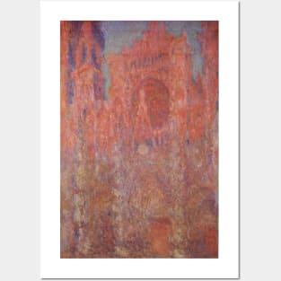 Rouen Cathedral by Claude Monet Posters and Art